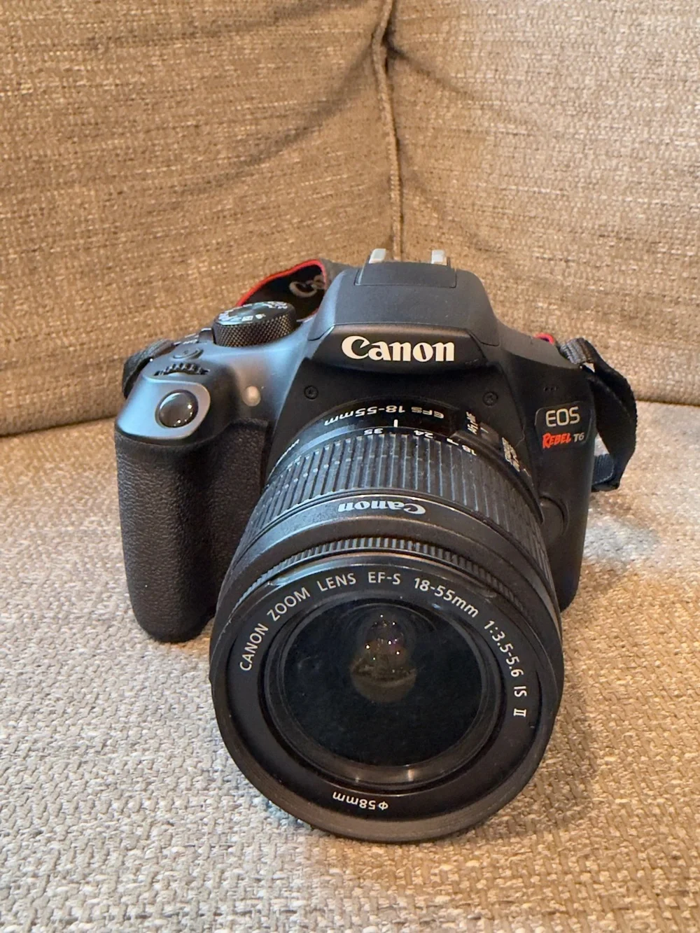 Canon EOS Rebel T6 DSLR Camera Bundle | 18-55mm + 75-300mm Lenses